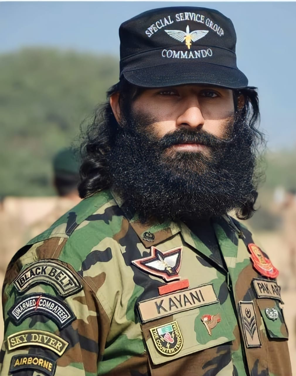 Naazar Hassan Kayani self defence instructor Pakistan portrait